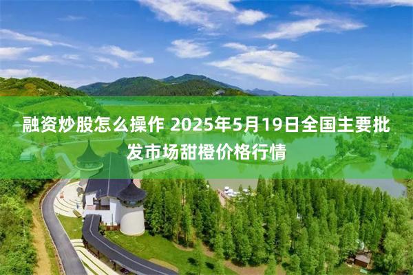 融资炒股怎么操作 2025年5月19日全国主要批发市场甜橙价格行情